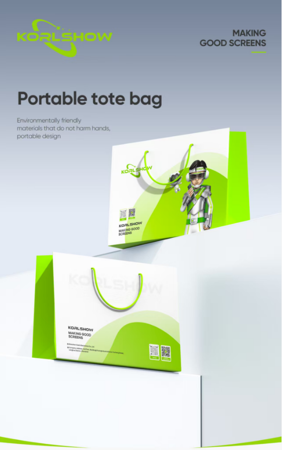 KORLSHOW-Portable tote bag