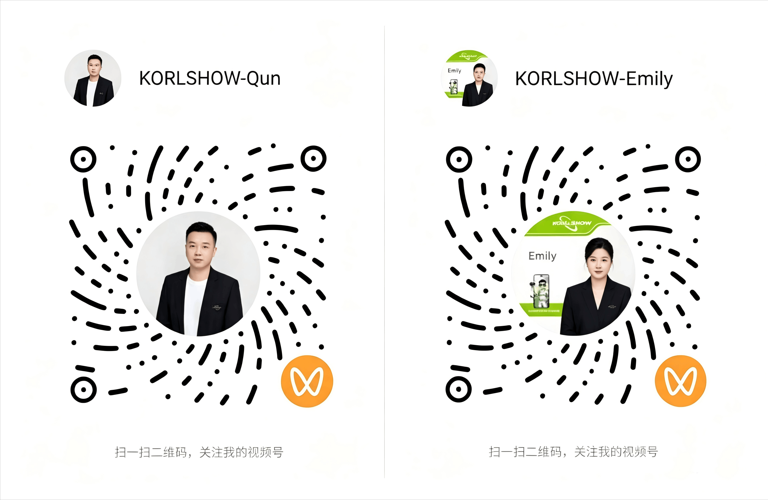 WeChat QR code for KORLSHOW